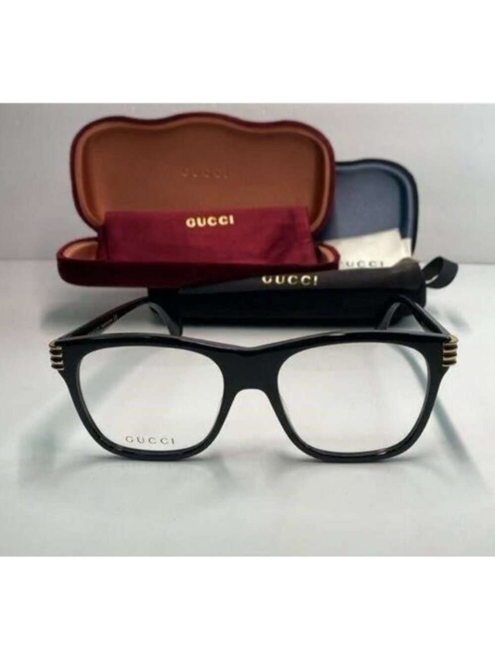 💯- Gucci Eyeglasses Web GG0526O GG/0526/O 002 Havana Optical Frame 54… , descri - Picture 4 of 11